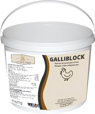 Bloque Mineral Gallinas GalliBlock 4 kg